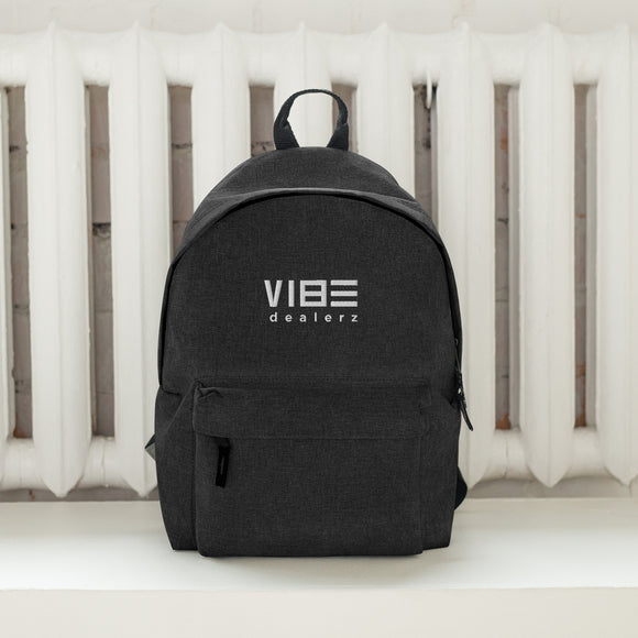 Vibz D Embroidered Backpack