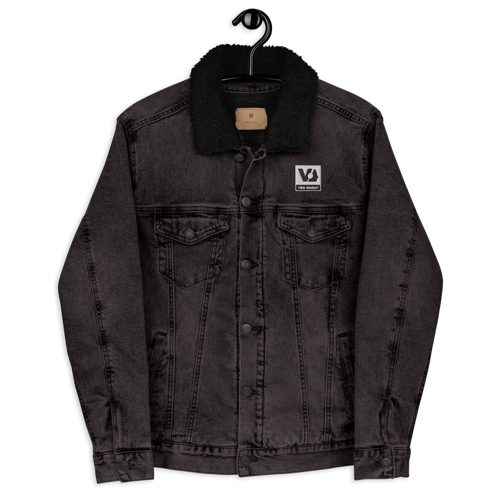 Unisex denim Vibz D sherpa jacket